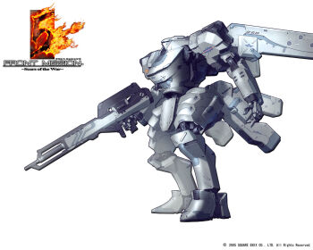 armor front_mission front_mission_5 helmet machinery mecha no_humans robot weapon