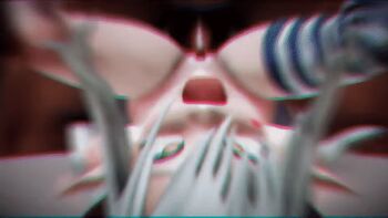 Rule 34 | 1boy, 1girl, 3d, animated, animated gif, cum, dark skin, emma august, hetero, missionary, nijisanji, virtual youtuber