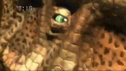 2girls 3boys 3d ace_(dinosaur_king) animated anime_screenshot blonde_hair blue_eyes brown_hair dinosaur_king earthquake eruption fighting gabu_(dinosaur_king) highres kodai_ryuuta lava multiple_boys multiple_girls pink_hair purple_eyes rex_owen screencap sound tatsuno_malm video volcano