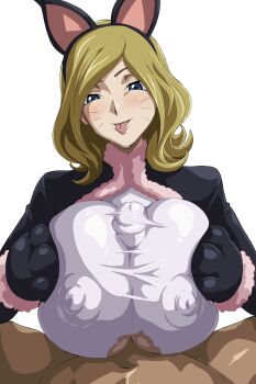 1girl breasts code_geass highres huge_breasts iwao178 milly_ashford paizuri