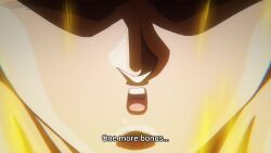 animated blonde_hair dr._arinsu dragon_ball dragon_ball_daima gomah_(dragon_ball) hybis_(dragon_ball) lightning monkey_tail muscular muscular_male screaming son_goku sound spoilers tagme tail transformation vegeta video