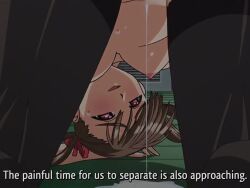 00s 1boy 1girl 2006 animated ass ass_grab bouncing_breasts breasts brown_eyes brown_hair censored clothed_sex cowgirl_position doggystyle eye_contact hairdressing hanging_breasts hetero indoors interior leg_grab looking_at_another medium_breasts mosaic_censoring nipples open_mouth penis sailor saisho_hajime sex sex_from_behind short_hair sora_no_iro_mizu_no_iro sorayama_natsume sound standing straddling tagme thighhighs vaginal video