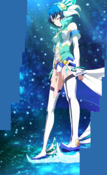 Rule 34 | 10s, 1girl, boots, dog days, highres, screencap, takatsuki nanami, thigh boots, thighhighs