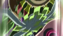 2girls ajatarmon animated ass attack digimon digimon_ghost_game electricity fighting highres jellyfish jellyfish_girl monster_girl multiple_girls tentacle_hair tentacles teslajellymon toei_company video