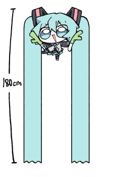 1girl aqua_eyes aqua_hair chibi hatsune_miku long_hair looking_at_viewer mumu323m necktie shirt simple_background skirt sleeveless sleeveless_shirt solo twintails twitter vocaloid white_background