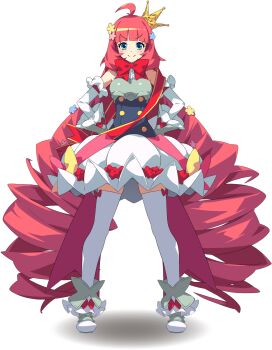 Rule 34 | 1girl, ahoge, armor, armored boots, blush, boots, bow, bowtie, breastplate, bubble skirt, crown, drill hair, elbow gloves, flower, frills, full body, game cg, gloves, gold crown, green eyes, hair flower, hair ornament, hands on own hips, highres, hime cut, long hair, looking at viewer, melrice (monnashi princess), monnashi princess, non-web source, official art, pink hair, princess, red bow, red sash, sash, shirt, simple background, skirt, sleeveless, sleeveless shirt, smile, solo, tachi-e, thighhighs, transparent background, twin drills, very long hair, white gloves, white shirt, white skirt, white thighhighs