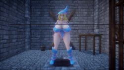 1girl 3d all_fours animated artist_request ass ass_shake audible_music bare_legs bare_shoulders blonde_hair blush blush_stickers boots bottomless bouncing_breasts breasts cleavage convenient_censoring dark_magician_girl duel_monster embarrassed female_orgasm hanging_breasts hat heart heart-shaped_pupils highres huge_breasts leaning_forward leotard leotard_under_clothes long_hair looking_at_viewer magical_girl moaning naughty_face no_bra no_panties orgasm plump pole pussy_juice reflection sexually_suggestive shiny_skin skirt smile solo sound spread_legs symbol-shaped_pupils underboob video view_between_legs what yu-gi-oh! yu-gi-oh!_duel_monsters