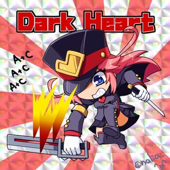 arcana_heart arcana_heart_3 dark_heart_(arcana_heart) hat knife pink_hair sword weapon