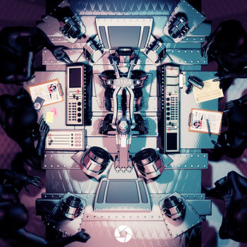 3d bdsm bondage bound kakeru_nyc lactation machine milking_machine no_humans penis_milking