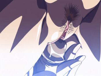 00s 1boy 1girl 2004 animated animated_gif anime_screenshot back bible_black bible_black_new_testament clitoris erection female_pubic_hair girl_on_top nude oshima_takeshi penis pubic_hair pussy pussy_juice saeki_kaori shin_bible_black tagme teasing uncensored