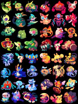 @_@ absurdres alien alternate_form antennae arceus arm_up azelf bee bird black_background black_sclera blue_eyes blue_fur bug cacnea cactus claws closed_eyes closed_mouth colored_sclera deoxys dialga dot_nose dragon electivire elekid empoleon fangs fire flower forehead_jewel froslass gallade gem gen_1_pokemon gen_2_pokemon gen_3_pokemon gen_4_pokemon gen_5_pokemon giratina giratina_(origin) grin groudon half-closed_eyes halo highres horns insect insect_wings jirachi jitome kyogre latias latios leg_up legendary_pokemon lightning_bolt_symbol looking_to_the_side looking_up lunatone manaphy mawile minun monferno monkey mythical_pokemon nintendo numel open_mouth orange_eyes oshawott outstretched_arms penguin pikachu pincers pink_flower plusle pokemon pokemon_(creature) rayquaza red_eyes red_gemstone regirock rotom rotom_(fan) rotom_(heat) rotom_(mow) rotom_(wash) scizor seashell serperior servine sharp_teeth shaymin shedinja shell shichi_(7cube_ori) shinx sideways_glance simple_background smile snivy spinda spots sprout standing staring substitute_(pokemon) tail teeth tepig tongue tropius turtle turtle_shell turtwig uxie v vespiquen wings wooper yellow_eyes
