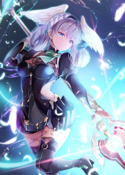 1girl blue_eyes head_wings highres melia_antiqua ui_frara wings xenoblade_chronicles:_future_connected xenoblade_chronicles_(series) xenoblade_chronicles_1