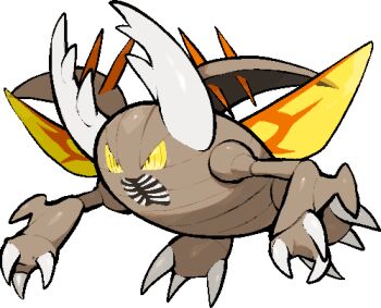 bug claws commentary_request full_body gen_1_pokemon horns insect_wings kawaanago lowres mega_pinsir mega_pokemon nintendo no_humans open_mouth pinsir pokemon pokemon_(creature) pokemon_focus solo teeth transparent_background v-shaped_eyes wings yellow_eyes