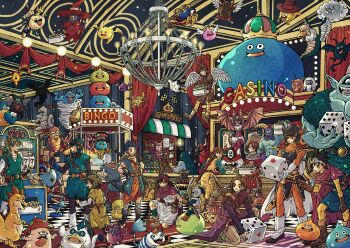 1girl 6+boys 6+others ancestor_and_descendant angel angel_slime angel_wings aqua_tunic archdemon_(dragon_quest) armor bandaged_leg bandages bat_girl black_bodysuit black_eyes black_hair blue_armor blue_eyes blue_gemstone blue_hair blue_hat blue_helmet blue_tunic bodkin_archer bodysuit boots brown_hair cape casino chainmail chimaera_(dragon_quest) circlet commentary_request creature_request cyclops cyclops_(dragon_quest) dark_harpy dark_slime_(dragon_quest) dice dracky dragon_quest dragon_quest_i dragon_quest_ii dragon_quest_iii dragon_quest_iv dragon_quest_ix dragon_quest_v dragon_quest_vi dragon_quest_vii dragon_quest_viii dragon_quest_x dragon_quest_xi drake_slime fake_horns fluffy_(dragon_quest) flying forehead_jewel gem ghost_(dragon_quest) gloves goodybag_(dragon_quest) green_gemstone green_hair green_hat green_tunic gremlin_(dragon_quest) hat headpiece healslime height_difference helmet hero_(dq1) hero_(dq10) hero_(dq11) hero_(dq3) hero_(dq4) hero_(dq5) hero_(dq6) hero_(dq7) hero_(dq8) hero_(dq9) highres holding holding_dice holding_sword holding_weapon hood_(dragon_quest) horned_helmet horns imp_(dragon_quest) in-franchise_crossover indoors jailcat khalamari_kid killing_machine_(dragon_quest) king_slime_(dragon_quest) low_ponytail medium_hair monster multiple_boys multiple_others muscular muscular_male on_one_knee one-eyed one-shoulder_tunic orange_bodysuit orc_(dragon_quest) parted_hair platypunk ponytail prince_of_lorasia profile purple_cape purple_turban red_cape red_horns red_tunic restless_armour roto's_emblem roto_(dq3) scruffy_(dragon_quest) she-slime short_hair silver_circlet skeleton_(dragon_quest) sleeves_rolled_up slime_(dragon_quest) slime_knight slime_stack slot_machine small_fry_(dragon_quest) spiked_hair succubat sword sword_on_back teeny_sanguini tongue tongue_out topless_male toriga treasure_chest tunic turban two-sided_cape two-sided_fabric vampire weapon weapon_on_back white_boots white_cape white_gloves white_tunic white_wings wings wrecktor