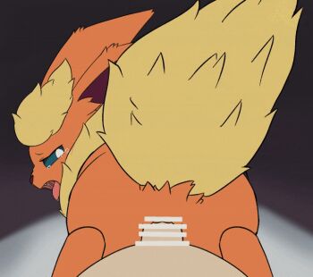 1boy 1girl animal_ears animated animated_gif artist_request ass bar_censor bestiality blue_eyes blush censored flareon gen_1_pokemon girl_on_top hetero looking_at_viewer looking_back nintendo nude open_mouth orange_fur penis pokemon pokemon_(creature) pokephilia pov pov_crotch pussy reverse_cowgirl_position sex sex_from_behind straddling tail tears tongue tongue_out vaginal