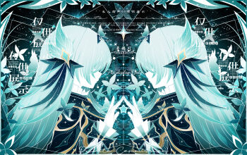 1girl absurdres black_capelet capelet firefly_(honkai:_star_rail) flower grey_hair hair_ornament highres honkai:_star_rail honkai_(series) long_hair multiple_views qingcichuan star_(sky) starry_sky_background very_long_hair watermark