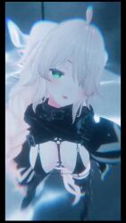 1girl 3d animated audible_music bouncing_breasts breasts dancing desi_re highres large_breasts solo sound tagme thick_thighs thighs video vrchat