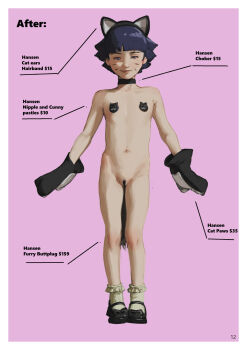 1girl anal_beads anal_tail boruto:_naruto_next_generations butt_plug diathorn fake_tail highres loli looking_at_viewer naruto_(series) nipple_pasties realistic sex_toy tail uzumaki_himawari