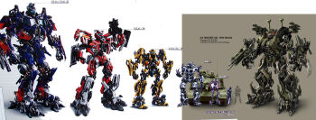 2006 2boys arcee arm_blade arm_cannon autobot blue_eyes brawl_(transformers) bumblebee_(transformers) character_name concept_art dated decepticon jazz_(transformers) m1_abrams military military_vehicle motor_vehicle multiple_boys official_art optimus_prime photoshop_(medium) ratchet_(transformers) realistic red_eyes science_fiction size_chart tank transformers transformers_(2007_movie) transformers_(live_action) weapon windshield
