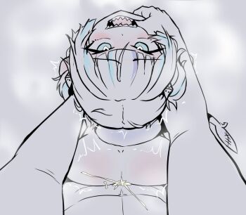 1boy 1girl arched_back ass cum cum_overflow doggystyle dot_nose eyebrows finger_in_another's_mouth fish_hook from_above gawr_gura hair_ornament heart heart-shaped_pupils hetero hololive hololive_english loli long_hair looking_at_viewer moral_cacoethes mouth_pull nude open_mouth pov pov_crotch pov_hands sex sex_from_behind sharp_teeth simple_background solo_focus spread_legs symbol-shaped_pupils tagme tail teeth trembling twintails virtual_youtuber