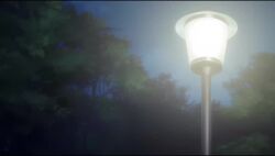 animated highres night outdoors park seika_jogakuin_kounin_sao_ojisan sound tagme video
