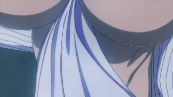 Rule 34 | animated, animated gif, breasts, huge breasts, kuramoto erika, large breasts, magical girl, nipples, open clothes, suzuhara misa, zettai junpaku mahou shoujo