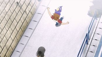 10s 1boy 1girl accidental_pervert age_regression aged_down animated animated_gif ass black_hair blouse blush bra bra_lift breasts brown_eyes clothes_lift convenient_hand denim falling frilled_skirt frills grabbing_another's_ass grabbing_another's_breast groping imminent_kiss jeans kotegawa_yui lips loli long_hair lying navel on_ground outdoors panties pants pink_bra pink_panties screencap shirt shirt_lift skirt small_breasts to_love-ru to_love-ru_darkness underwear upskirt yuuki_rito