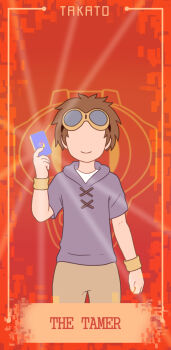 Rule 34 | absurdres, card, d-ark, digimon, digimon tamers, highres, matsuda takato, tagme