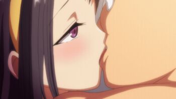 10s 1boy 1girl 2019 animated animated_gif anime_screenshot black_hair blush bunnywalker classroom fat fat_man french_kiss girl_on_top hairband hand_on_another's_head hug implied_sex kiss long_hair mind_control nipples purple_eyes saimin_seishidou sakagami_haruno school sex sitting sitting_on_person straddling t-rex_(animation_studio) tagme tanaka_hajime_(saimin_seishidou) tongue tongue_out ugly_bastard upright_straddle yellow_hairband