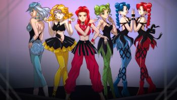 cyprine_(sailor_moon) eudial_(sailor_moon) highres mimete_(sailor_moon) ptilol_(sailor_moon) sailor_moon tagme tellu_(sailor_moon) viluy_(sailor_moon)
