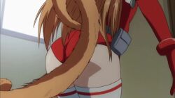 1girl amv animal_ears animated anime_screenshot asobi_ni_iku_yo! ass ass_shake audible_music audible_speech bell breasts brown_hair cameltoe cat_ears cat_girl cat_tail english_audio eris_(asobi_ni_iku_yo!) female_focus head_out_of_frame highres hug hug_from_behind kakazu_kio leotard long_hair lower_body multiple_views music music_video pov pov_focus singing solo sound tagme tail thighhighs thighs turnaround very_long_hair video