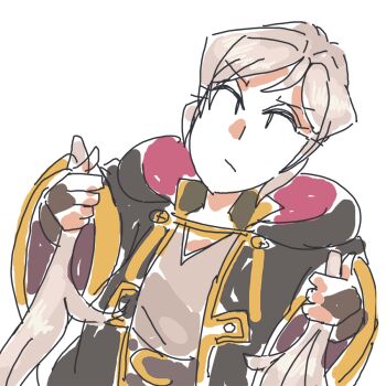 davewaterfalls female_robin_(fire_emblem) fire_emblem fire_emblem_awakening looking_at_viewer nintendo robe simple_background white_hair