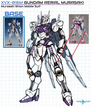 clenched_hands english_text full_body gundam gundam_aerial gundam_build_divers gundam_build_divers_re:rise gundam_lfrith gundam_suisei_no_majo highres hololive mecha mecha_focus mobile_suit no_humans photo_inset pinguinkotak redesign reference_sheet robot science_fiction sketch standing v-fin white_background yellow_eyes
