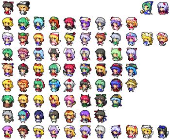 6+girls aki_minoriko aki_shizuha alice_margatroid animal_ears black_hair blonde_hair chen chibi chopper_(mizuki_mitsuru) cirno daiyousei dual_persona embodiment_of_scarlet_devil everyone ex-keine flandre_scarlet fujiwara_no_mokou game_sprite grey_hair hakurei_reimu hieda_no_akyuu hijiri_byakuren hong_meiling horns hoshiguma_yuugi houjuu_nue houraisan_kaguya ibuki_suika immaterial_and_missing_power imperishable_night inaba_tewi inubashiri_momiji izayoi_sakuya kaenbyou_rin kagiyama_hina kamishirasawa_keine karakasa_obake kawashiro_nitori kazami_yuuka kirisame_marisa kisume koakuma kochiya_sanae komeiji_koishi komeiji_satori konpaku_youmu kumoi_ichirin kurodani_yamame letty_whiterock lily_black lily_white luna_child lunasa_prismriver lyrica_prismriver maribel_hearn medicine_melancholy merlin_prismriver mima_(touhou) mizuhashi_parsee morichika_rinnosuke moriya_suwako mountain_of_faith multiple_girls murasa_minamitsu mystia_lorelei mystic_square nazrin onozuka_komachi patchcon patchouli_knowledge perfect_cherry_blossom phantasmagoria_of_flower_view pixel_art purple_hair rabbit_ears red_eyes red_hair reisen reisen_udongein_inaba reiuji_utsuho remilia_scarlet rumia saigyouji_yuyuko scarlet_weather_rhapsody shameimaru_aya shiki_eiki shinki_(touhou) single_horn sprite_sheet star_sapphire subterranean_animism sunny_milk tatara_kogasa tokiko_(touhou) toramaru_shou touhou touhou_(pc-98) transparent_background umbrella undefined_fantastic_object usami_renko watatsuki_no_toyohime watatsuki_no_yorihime wriggle_nightbug yagokoro_eirin yakumo_ran yakumo_yukari yasaka_kanako