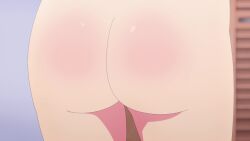 1boy 1girl agatsuma_makina akutsu_eita android animated anime_screenshot armpits arms_up ass ass_focus blue_eyes blush bouncing_ass breasts brown_hair completely_nude crossed_arms glasses gradient_hair groin hand_on_own_hip highres hug kakushite!_makina-san!! large_breasts long_hair multicolored_hair navel nipples nude one_eye_closed open_mouth orange_hair pink_hair red_hair robot_girl smile sound stomach tagme thighs video wide_hips wink