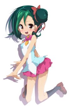 blush highres mizuki_kotori_(yu-gi-oh!) nakamura_sandayo school_uniform smile yu-gi-oh! yuu-gi-ou yuu-gi-ou_zexal