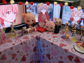 Rule 34 | 1girl, 2d dating, :d, absurdres, all fours, bikini, black jacket, blazer, blue bikini, bow, bowtie, box, breasts, chair, cleavage, closed eyes, commentary, dell, dress, english commentary, figure, fishnet pantyhose, fishnets, flower, full body, garter belt, garter straps, hair between eyes, hair bun, hand up, heart, heart-shaped box, heart print, high heels, highres, hood, hoodie, jacket, japanese clothes, kimono, kneeling, large breasts, leotard, long sleeves, medium hair, monitor, multiple views, official alternate costume, open mouth, pantyhose, parted lips, photo (medium), pink bikini, pink dress, pink eyes, pink flower, pink footwear, pink hair, pink leotard, plaid clothes, plaid skirt, red bow, red flower, red hoodie, red jacket, red neckwear, red ribbon, red skirt, ribbon, rose, school uniform, short sleeves, side bun, single hair bun, sitting, skirt, smile, standing, stuffed toy, swimsuit, tareme, valentine, vest, white flower, yahari ore no seishun lovecome wa machigatteiru., yuigahama yui