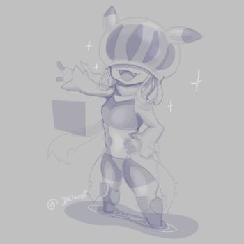 dclaret digimon digimon_(creature) jellyfish_girl monster_girl tentacle_hair tentacles teslajellymon