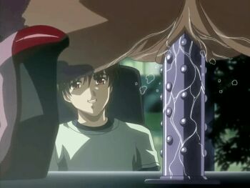 00s 1boy 1girl ane_to_boin animated animated_gif ass brother_and_sister close-up dildo dildo_riding female_masturbation hanamaru_kaoruko hanamaru_keisuke high_heels incest indoors looking_at_another looping_animation masturbation object_insertion open_mouth pussy pussy_juice pussy_juice_trail sex_toy siblings smile suction_cup_dildo teeth thighhighs tree uncensored vaginal vaginal_object_insertion watching window