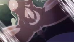 1boy 1girl animal_hood animated bench breasts brown_hair green_hoodie hetero highres hood hood_up hoodie hug katou_mio_(seika_jogakuin_kounin_sao_ojisan) naked_hoodie night nipples on_bench on_lap open_clothes open_hoodie outdoors park pov seika_jogakuin_kounin_sao_ojisan sex sitting sound tagme tan tanline vaginal video