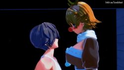 1boy 2girls 3d 69 action_taimanin anal anilingus animated audible_speech bisexual_female blue_eyes blue_hair bondsheet breasts choker christmas collar cooperative_fellatio cosplay cowgirl_position cum cum_in_mouth cum_in_throat cum_on_body cunnilingus dark_blue_hair deepthroat dildo doggystyle double_dildo double_penetration eating_cum ejaculation faceless faceless_male facial fellatio ffm_threesome fuuma_tokiko group_sex handjob igawa_sakura kiss koikatsu_(medium) licking_nipple lingerie masturbation moaning multiple_girls mutual_penetration nipple_stimulation oral penis pubic_tattoo sex sex_from_behind sex_toy sitting sitting_on_face sitting_on_person sound spitroast straddling strap-on stray_pubic_hair subtitled tagme taimanin_(series) taimanin_asagi taimanin_suit tan tanline tattoo teamwork_(sexual) testicle_sucking threesome throat_barrier tongue tongue_out underwear undressing vaginal video