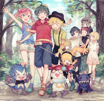 appmon asuka_torajirou digimon digimon_universe:_appli_monsters dokamon gatchmon hackmon_(appmon) karan_eri kashiki_ai katsura_rei musimon offmon ozora_yujin shinkai_haru