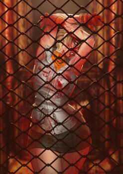 Rule 34 | blood, blood on clothes, blood on face, blood on hands, heather mason, skirt, wide hips