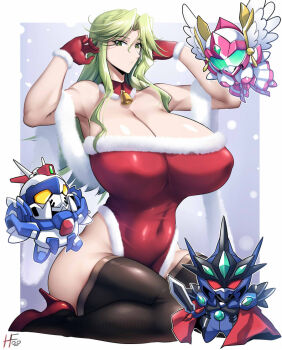 1girl breasts haganef huge_breasts lamia_loveless long_hair super_robot_wars