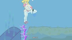 1girl animated ass blonde_hair blooper blue_eyes breasts flash flash_game huge_breasts ivan-aedler mario_(series) nintendo nipples penis pregnant princess princess_peach pussy super_mario_bros._1 text_focus uncensored video