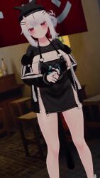 1girl 3d animated bouncing_breasts breasts highres ibuki_toko large_breasts solo tagme thick_thighs thighs video vrchat