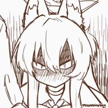 &lt;|&gt;_&lt;|&gt; 1girl :3 akira_(blue_archive) angry animal_ears animated animated_gif artist_name blue_archive cat_ears closed_eyes closed_mouth greyscale hair_between_eyes halo hand_on_another&#039;s_chin mole mole_under_eye monochrome mountain_han portrait smile solo_focus stroking_another&#039;s_chin