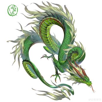 Rule 34 | animal focus, claws, dragon, eastern dragon, forked tongue, full body, horns, leviair, mane, monster, no humans, original, red eyes, red horns, scales, simple background, solo, tail, tongue, tongue out, white background