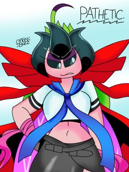 Rule 34 | bancholilimon, banchou, delinquent, digimon, digimon (creature), fairy, flower, highres, monster girl, petals, plant girl