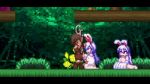 1boy 3girls :d :o ;d aftersex ahegao animal_ears animal_hands animated bad_tag blue_eyes blueskin_no_mori bouncing bouncing_breasts bra breast_press breasts breasts_squeezed_together brown_hair colored_skin cum cum_on_body cum_on_breasts cum_on_floor cum_on_hands cum_on_lower_body cum_on_self cum_on_upper_body cumdrip domination ejaculation ejaculation_between_breasts erection facial feet femdom fingering flower forest fucked_silly game_over grass heart helmet hetero interspecies kneeling large_breasts long_hair looking_up masturbation mind_break monster monster_girl multiple_girls music nature nipples one_eye_closed open_mouth outdoors paizuri panties penis perpendicular_paizuri pixel_art purple_eyes rabbit rabbit_ears rabbit_girl rabbit_tail rape rolling_eyes sex smile sound spoken_heart standing standing_sex tagme tail thighs underwear video video_game watching white_fur white_hair white_skin wink zell_(999)